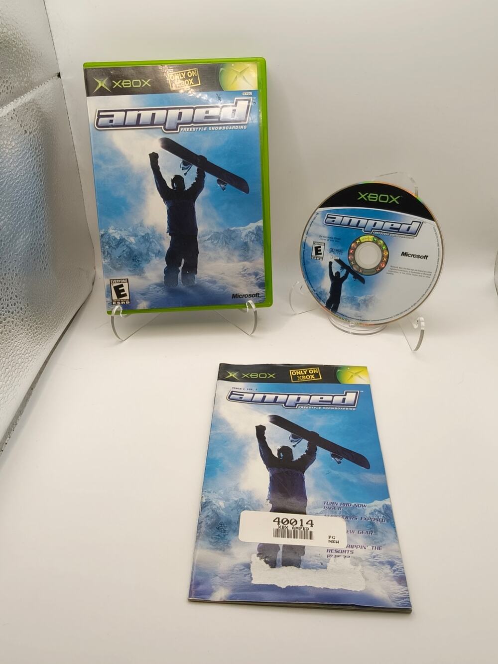 Amped Freestyle Snowboarding Xbox CIB Boot Tested Microsoft